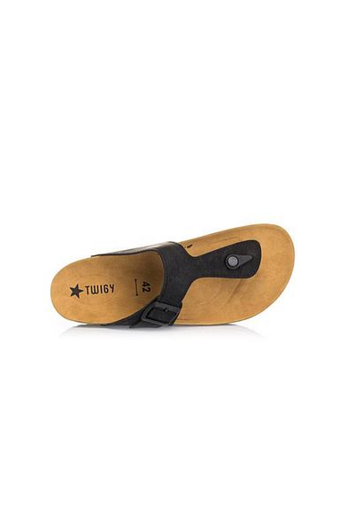 Twigy Men's Black Daniel Slippers Pp0768