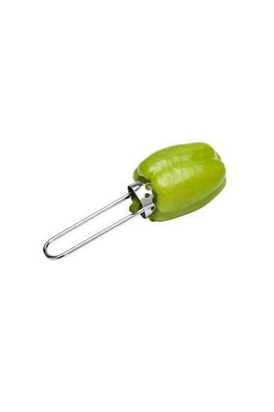Adil Baba Gray Steel Stuffed Pepper Pumpkin Corer