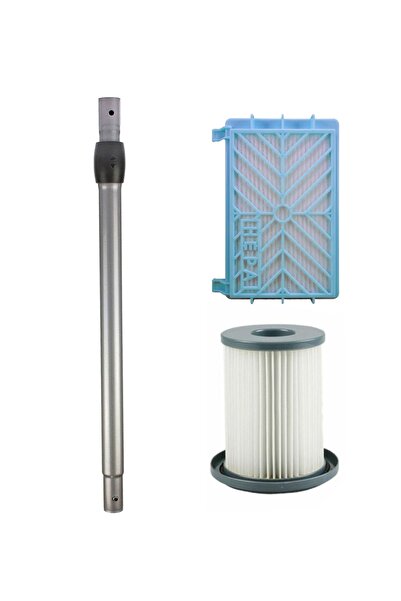 Marketto فيليبس FC 8736 - مجموعة أنابيب فلتر هيبا مع دبوس مكنسة كهربائية