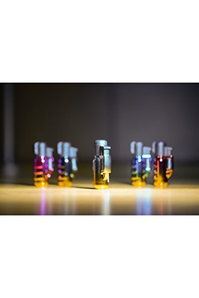 Hunter Gri Sarı Çakmak Rüzgara Dayanıklı Bomba Çakmak