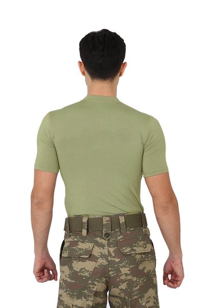 Asker Marketi Ανδρικό κοντομάνικο μπλουζάκι Nano Green Microfiber