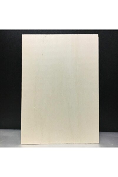mobilreyon - Kavak Kontraplak - 5 Adet 4 Mm A4 Boyutu (maket , Naht , Iki Yüz...