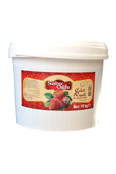 SABIROĞLU 10 Kg Reçel Pls Kova Çilek