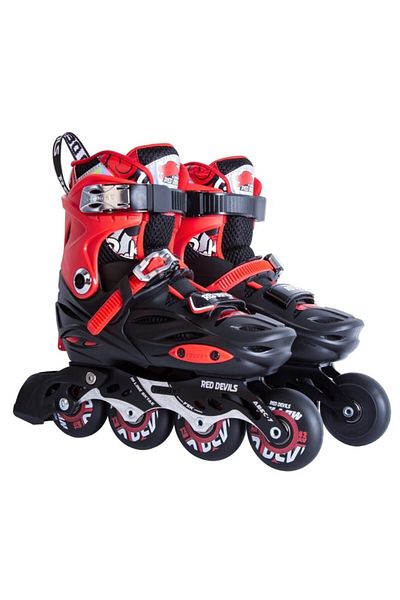 Cougar Cr5-y Black/red Adjustable Children's Skate