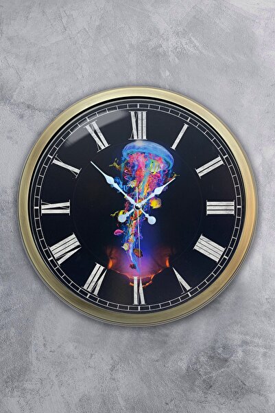 Dream Gift هدية ساعة حائط معدنية عتيقة مقاس 40 سم