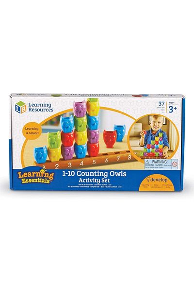 Learning Resources Counting Activity Set from 1 to 10 with Owls