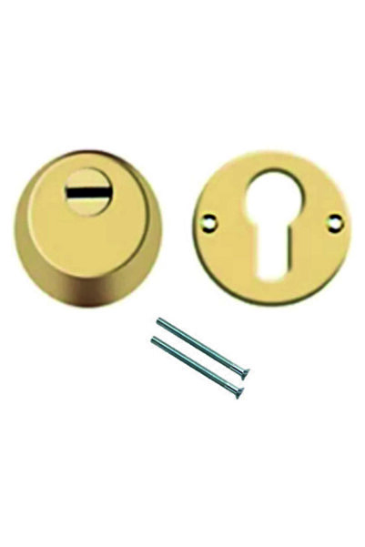 Seas Door Çelik Kapı Barel Muhafazası - Çelik Rozet - Sarı