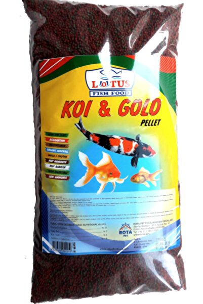 Lotus Topçuk Poşet Japon Balık Yemi 860 gr