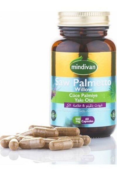 Mindivan Dwarf Palm Moxibustion Seed 60 Herbal Capsules