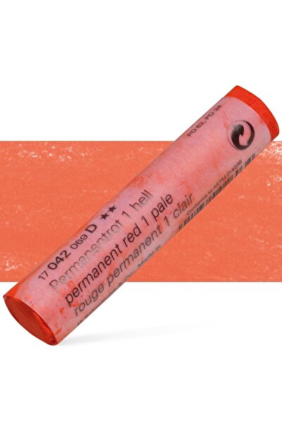 Schmincke Soft Pastel Permanent Red 1 Pale 042 D - Pure Color Paint
