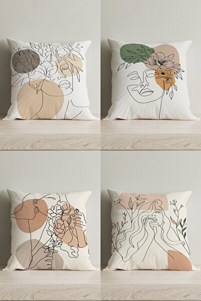 LadiesHome Спеціальний дизайн двостороннього декоративного чохла для подушок ...