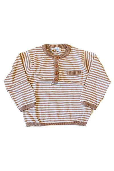 andywawa 9 - 12 Months, One Size, Baby Boy Cotton Knitwear Baby Sweater