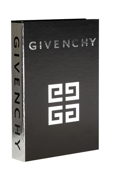 irayhomedecor Givench Black Silver Decorative Book Box