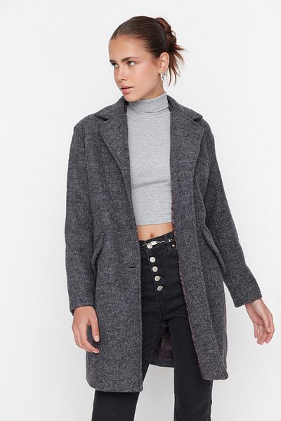 Trendyol Collection Mantel - Grau - Parka