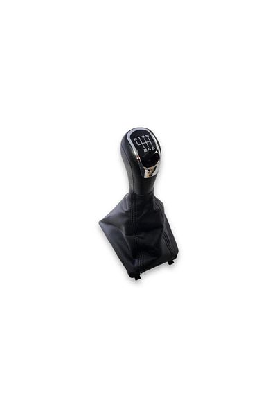 gkl Skoda Superb Mk2 2009-2013 Chrome Knob Gear Shift Lever - 6 Forward 3t 0711113 B