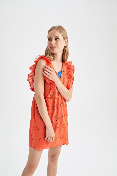 DeFacto Φόρεμα παραλίας με κανονική εφαρμογή Fall In Love