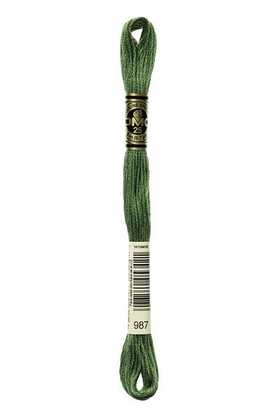 Dmc 2 Pieces of Muline Yarn Color: 987