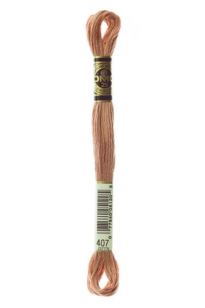 Dmc 407 Colorful 2 Pieces Muline Thread