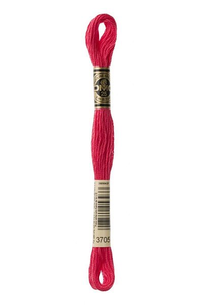 Dmc Muline Thread Color: 3705 2 Pieces