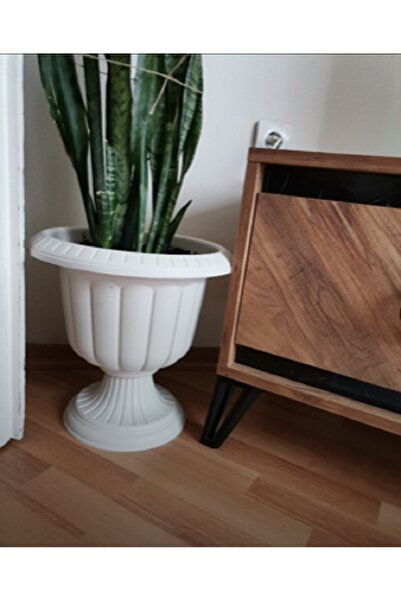 RENK YAPI RÜYASI Saksı 47 Lt Nergis Saksı Ofis Içi Için Ayaklı Yüksek Saksı 5...