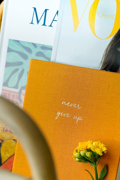 Matt Notebook Тетрадка с твърди корици 14x20, райета, горчица