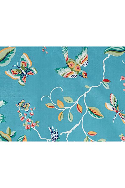 Madame Coco Violet Pvc Masa Örtüsü - Indigo - 140 Cm