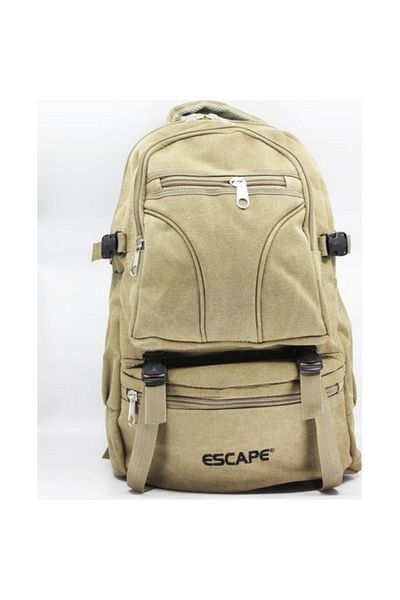 ESCAPE Unisex Μπεζ σακίδιο πλάτης HBV00000DBTBO