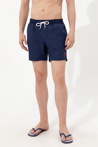 U.S. Polo Assn. Ανδρικό μπλουζάκι μπλε μπλέ