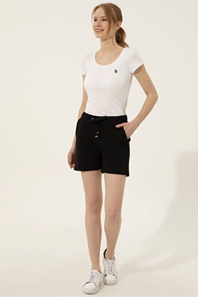 U.S. Polo Assn. Black Women's Shorts & Bermudas