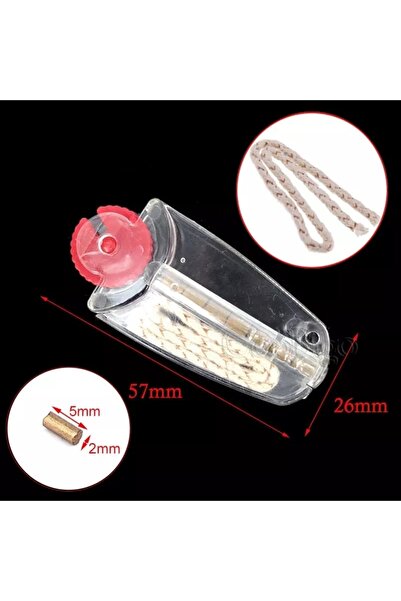 MOR SALKIM HOME Klasik Zippo Çakmak Uyumlu Taş Ve 1 Fitil Seti