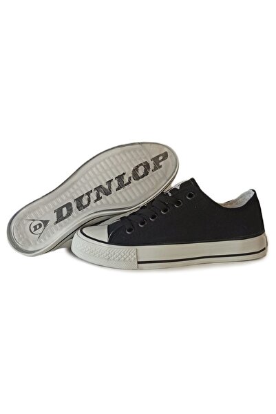 DUNLOP Pantofi de damă pantofi sport casual din in negru alb 1424 V1