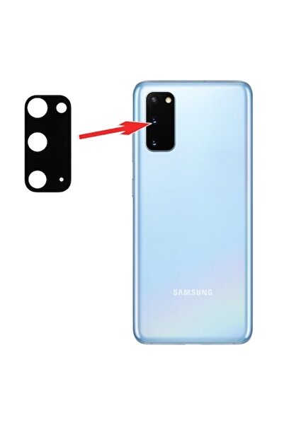 Samsung Galaxy S20 (sm-g980f) Uyumlu Kamera Lens Camı