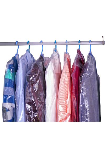 Askıcı Clothes Bag - 60 X 90 cm Protective Nylon Bag 25 Pieces