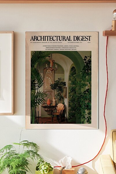 Buka Shops Architectural Duvar Posteri Büyük Boy 45x30 cm