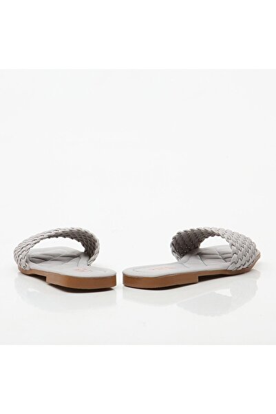 Yaya by Hotiç Light Gray Women's Slippers