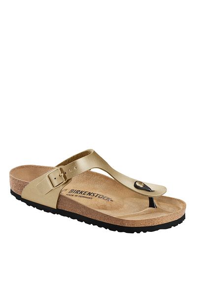 Birkenstock 1016108 Gold Women's Flip Flops