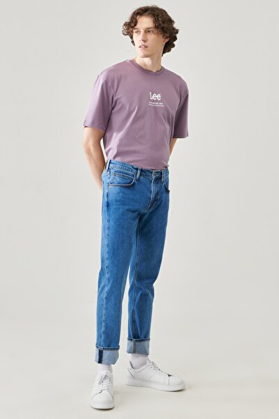 Lee Daren Regular Straight Fit Normal Bel Esnek Jean Kot Pantolon