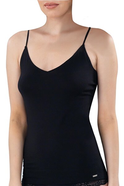 Blackspade Thin Strap Black Undershirt 1627