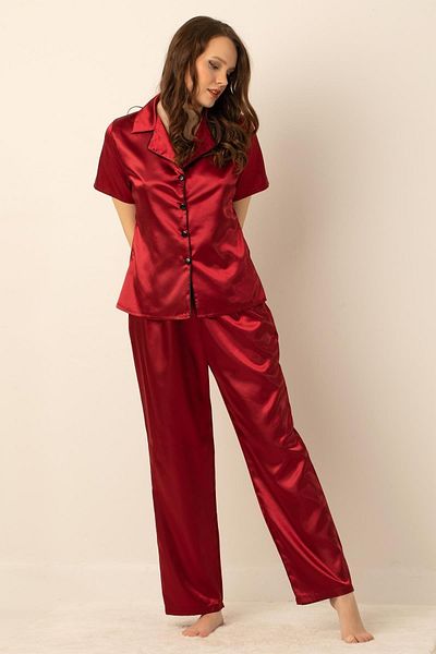 Miorre Women's Satin Pajama Set