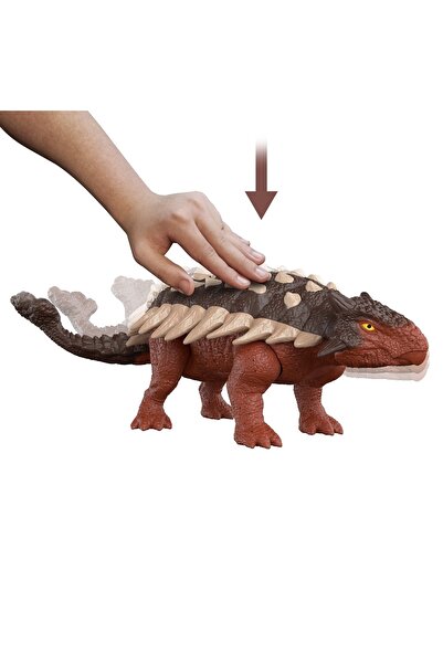 JURASSIC WORLD JURASSİC WORLD VAHŞİ DİNOZOR FİGÜRÜ  ANKYLOSAURUS HDX36