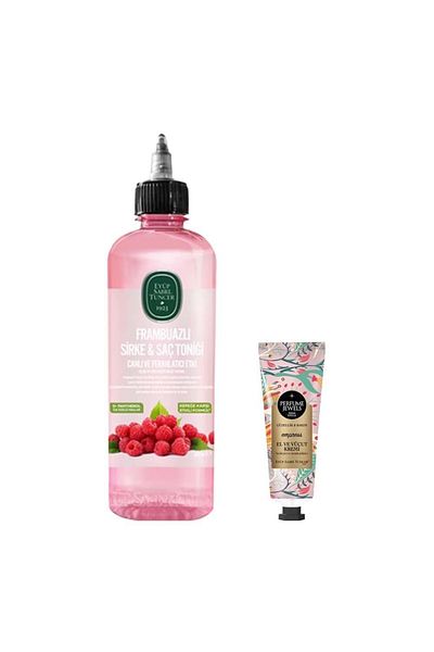 Eyüp Sabri Tuncer Raspberry Vinegar & Hair Tonic + Hand and Body Cream Empress