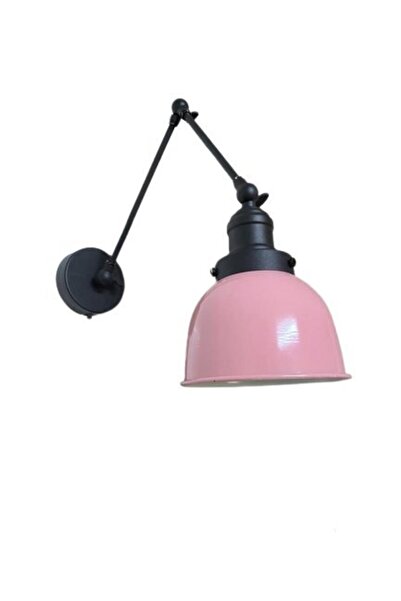 Rsylight Retro Metal Decorative Acrobatic Rustic Pink Articulated Wall Sconce