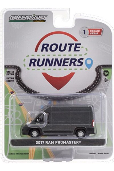 Greenlight 2017 Dodge Ram Promaster Gray Route Runners 1 1:64