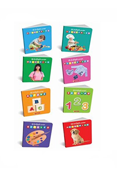 Diytoy Ilk Kütüphanem Ilk Sözcükler 8'li Mini Kitap Seti