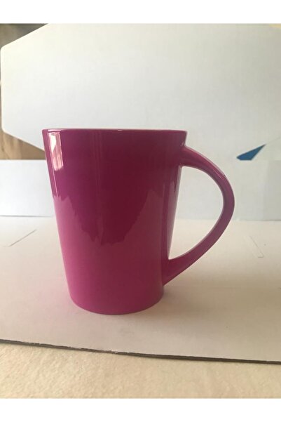 Kütahya Porselen Toledo 02 Mug Bardak Pistole Boya Bordo