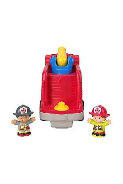 FISHER PRICE Little People Yardımsever İtfaiye Aracı - Türkçe ve İngilizce dil seçenekleri