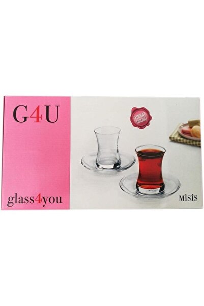 Paşabahçe 96355 Glass You Misis Çay Seti 12 Parça
