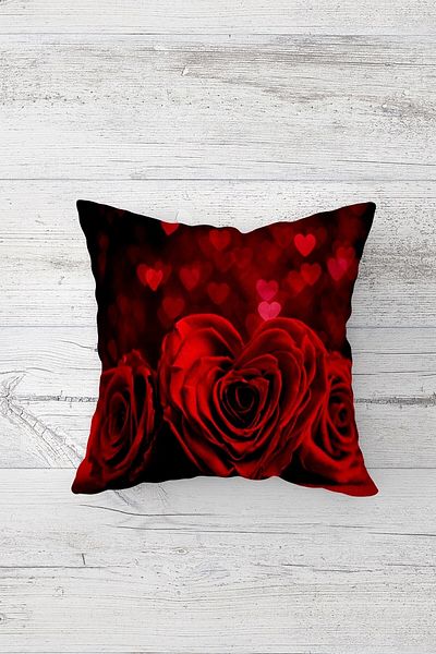 linazaitun One Side Printed Hidden Zipper Decorative Pillowcase Throw Pillow Case Seat Pillowcase