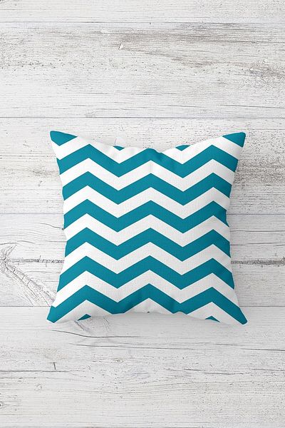 linazaitun One Side Printed Hidden Zipper Decorative Pillowcase Throw Pillow Case Seat Pillowcase