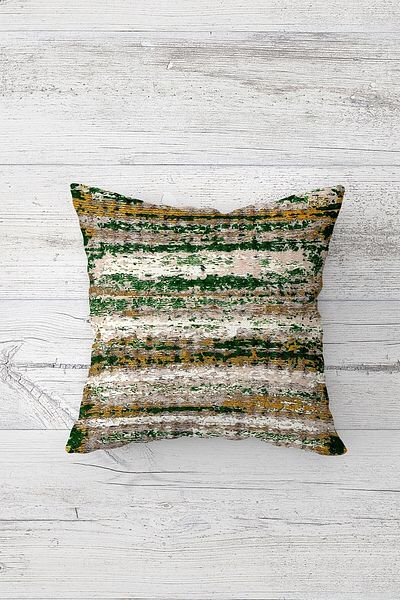 linazaitun One Side Printed Hidden Zipper Washable Stain Resistant Decorative Throw Pillow Cover Pillow Case